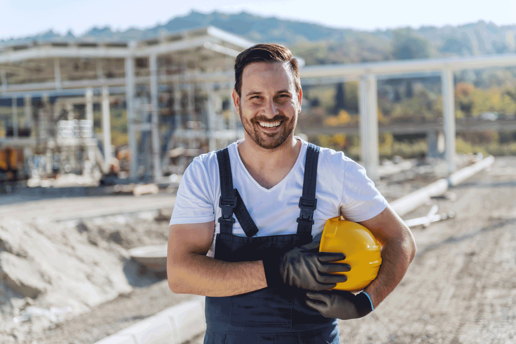 Bauarbeiter - Beispiel